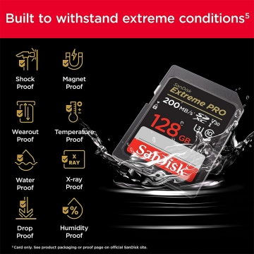 SanDisk SD 128 GB Extreme Pro