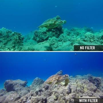 GoPro Green Water Dive Filter (Super Suit ile)