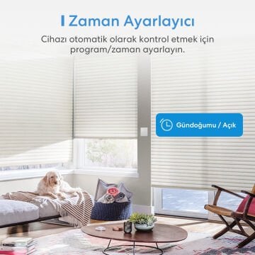 Meross Akıllı Wi-Fi Panjur Zamanlayıcısı