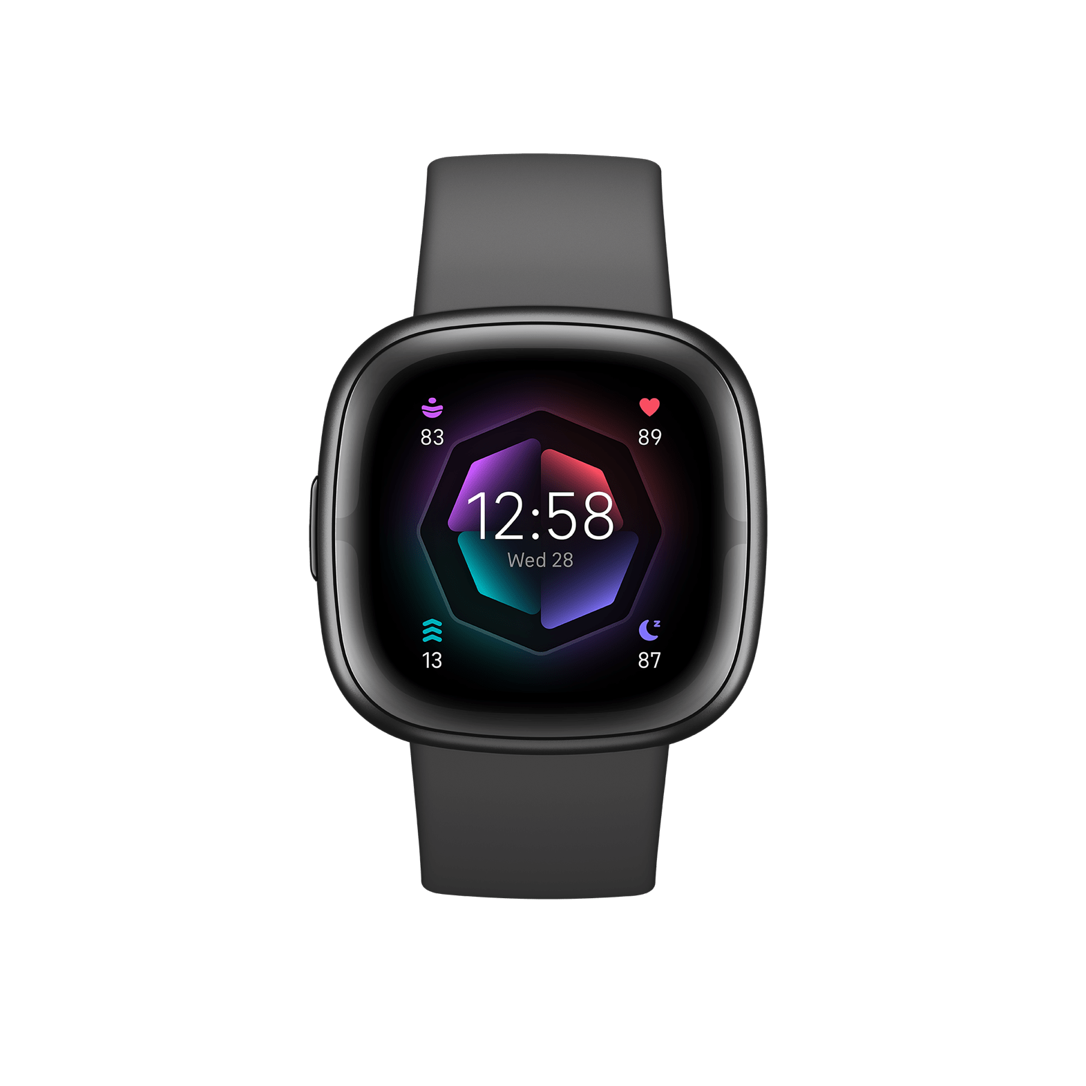 Fitbit Sense 2 Akıllı Saat (Siyah/Gri)