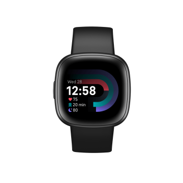 Fitbit Versa 4 Akıllı Saat (Siyah)