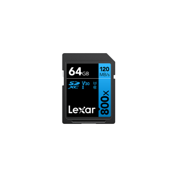 Lexar SD Card High-Performance 800xPRO UHS-I BLUE Series