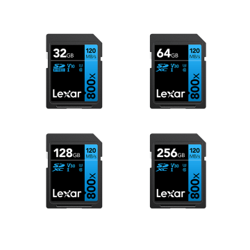 Lexar SD Card High-Performance 800xPRO UHS-I BLUE Series