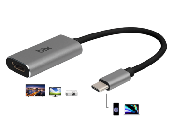 Bix Daytona Type-C den Hdmi Dönüştürücü (BX01HB)