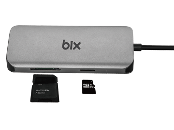 Bix Daytona Type-C Multiport Çoklayıcı 8 in 1 (BX10HB)