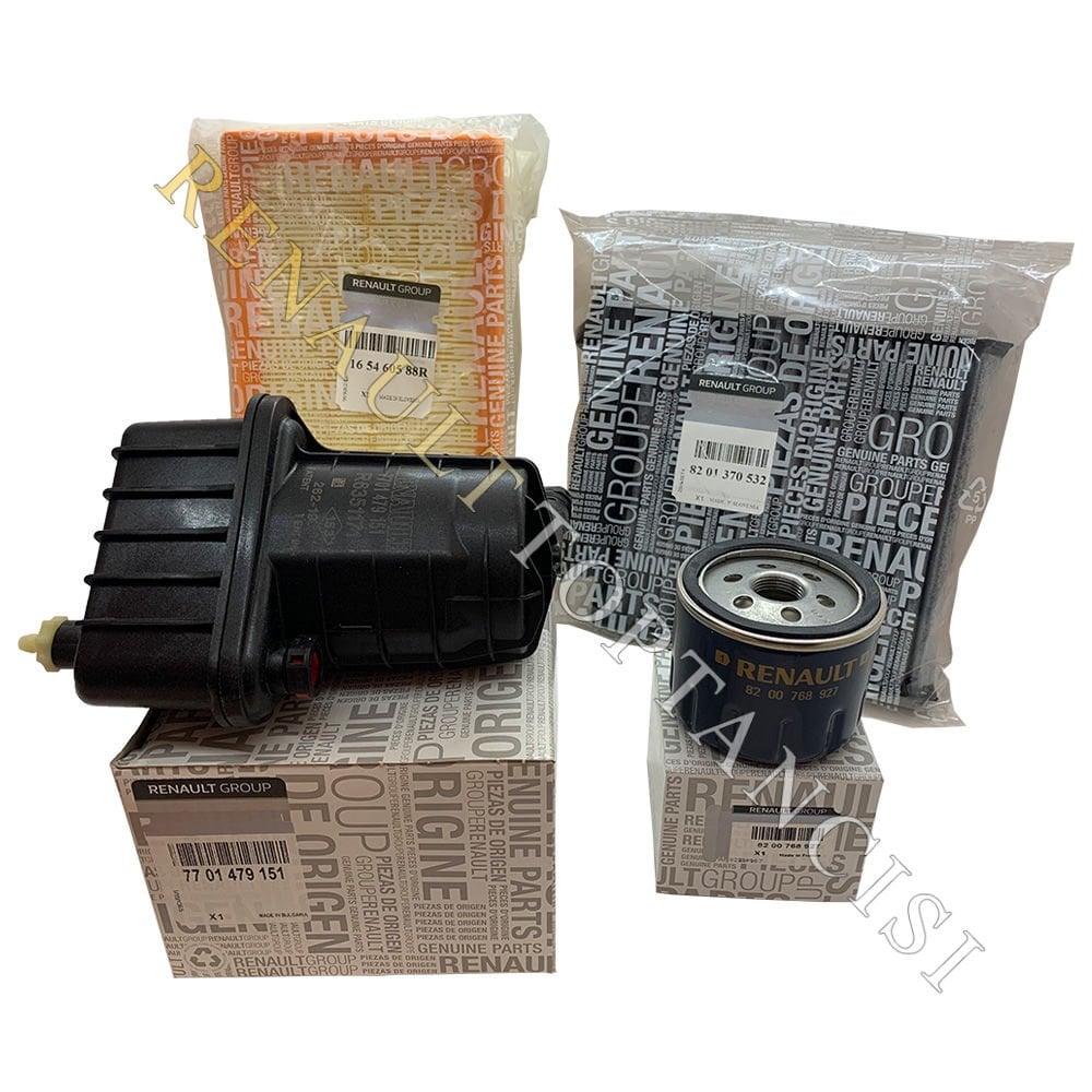 Renault Modus 1.5 dCi Periyodik Filtre Bakım Seti