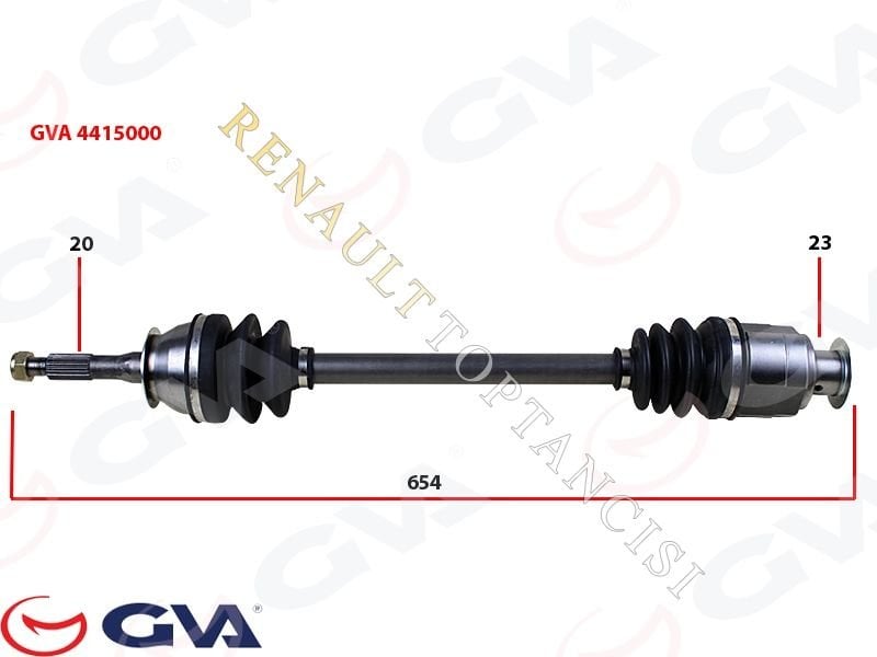 Aks Renault R12 Toros 7701348085
