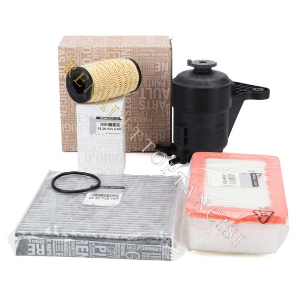 Renault Captur 2 1.5 Blue Dci Euro 6 Periyodik Filtre Bakım Seti