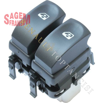 Cam Açma Kapama Düğmesi Sol Ön Çiftli Clio 3 Modus 8200214943