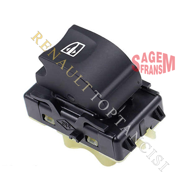 Cam Açma Kapama Düğmesi Ön Sağ Dacia Dokker Lodgy Logan Sandero 2 254217475R