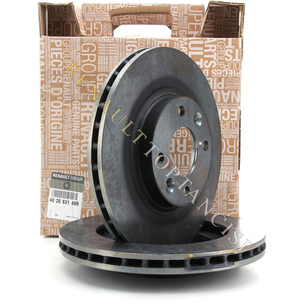 Ön Fren Diski Clio 4 Symbol 2 Dacia Logan Sandero 402067615R 402063149R