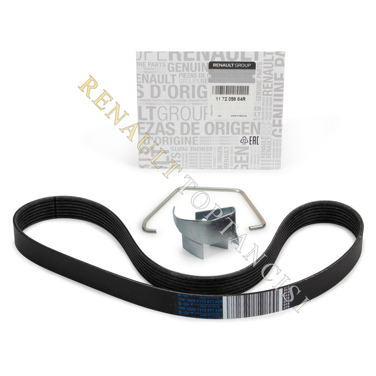 Alternatör V Kayışı Symbol 2 Logan Sandero 2 0.9 TCe H4B 117209884R