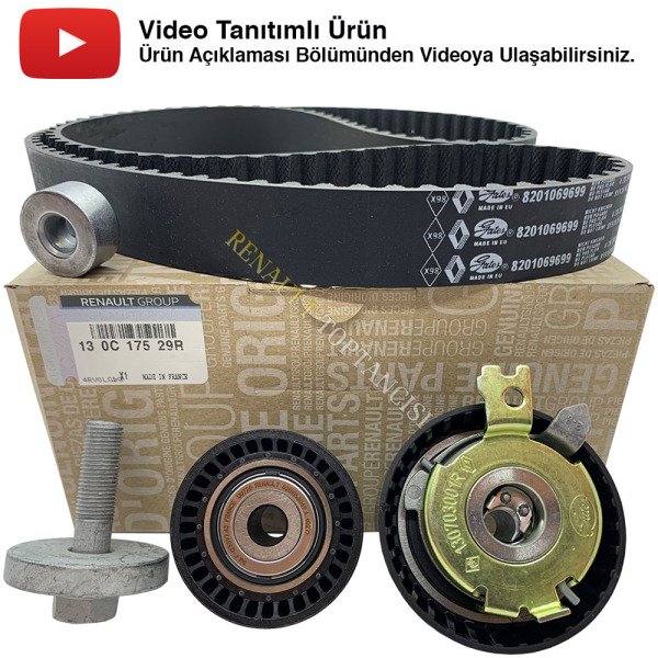 Eksantrik Triger Kayış Seti Megane 1-2 1.4 1.6 16V Megane 3 1.6 16V 130C13191R 130C17529R