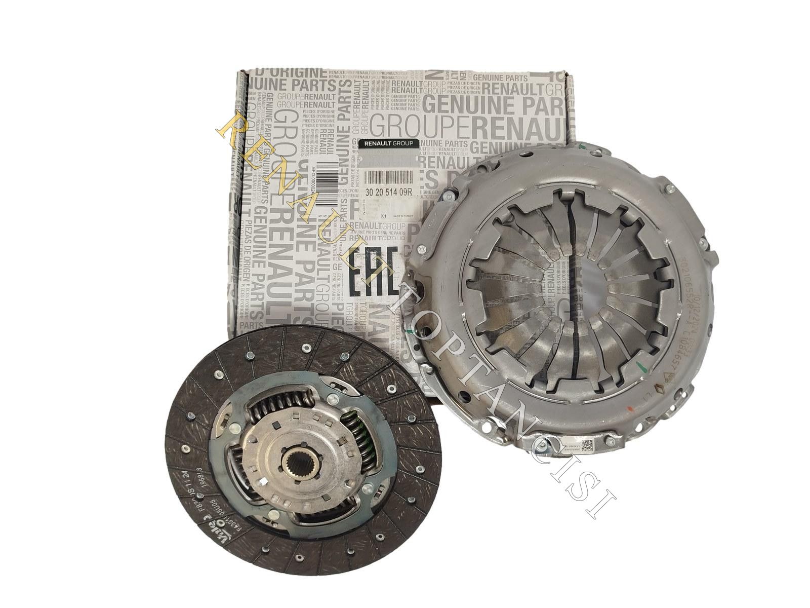 Debriyaj Baskı Balata Seti Clio 5 Captur Symbol Duster 2 1.0 TCe 302051409R