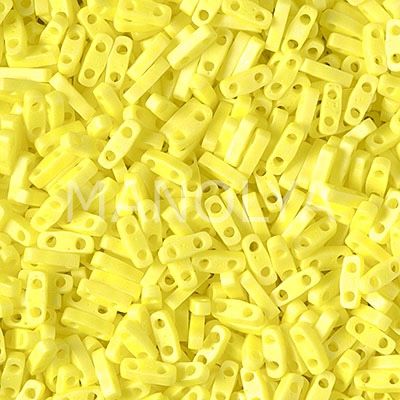QTL404FR Miyuki Quarter Tila Matte Opaque Yellow AB (Çeyrek Tila 404FR)