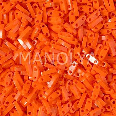 QTL406 Miyuki Quarter Tila Opaque Orange (Çeyrek Tila 406)