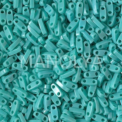 QTL412 Miyuki Quarter Tila Opaque Turquoise (Çeyrek Tila 412)