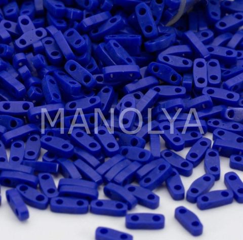 QTL414 Miyuki Quarter Tila Opaque Cobalt (Çeyrek Tila 414)