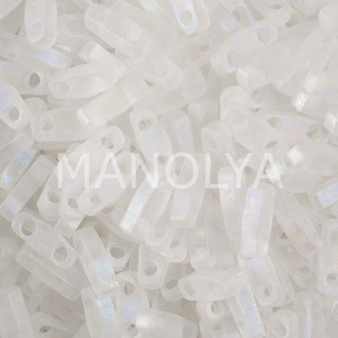 QTL131FR Miyuki Quarter Tila Matte Crystal AB (Çeyrek Tila 131FR)