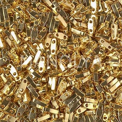QTL191 Miyuki Quarter Tila 24KT Gold Plated (Çeyrek Tila 191)