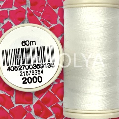 NO:2000 BEYAZ NYLBOND İP