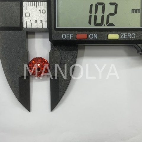 1cm. RENKLİ ZİRKONLU HAMUR TOP