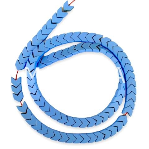 6x4mm. OK MAT MAVİ HEMATİT