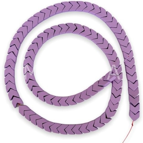 6x4mm. OK MAT LİLA HEMATİT
