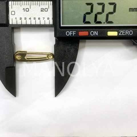 2,2cm. ÇENGELLİ İĞNE