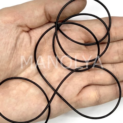 1,5mm. SİYAH DERİ