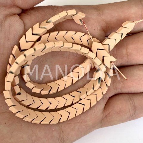 6x4mm. OK MAT BEJ HEMATİT