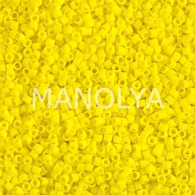 DB751-DELICA BD MATTE OPAQUE YELLOW