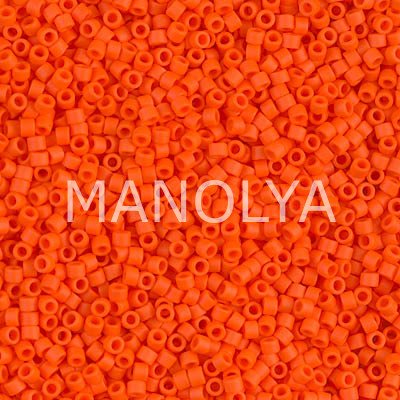 DB752-DELICA BD MATTE OPAQUE ORANGE