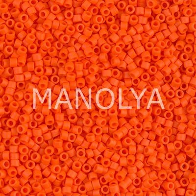 DB752-DELICA BD MATTE OPAQUE ORANGE