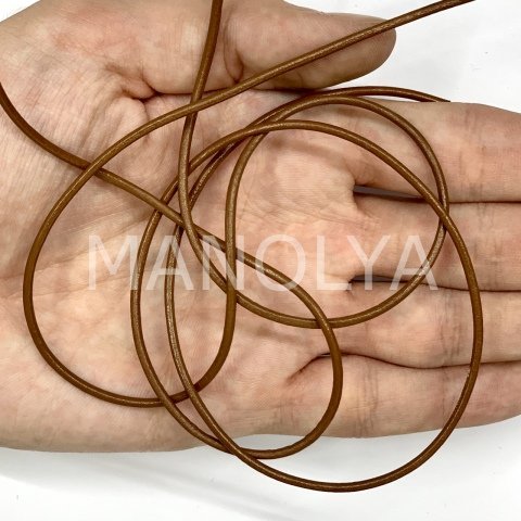 2mm. KAHVE DERİ