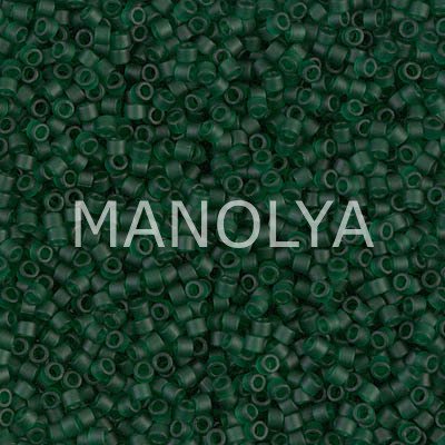 DB767-DELICA BD FOREST GREEN MATTE TRANSP
