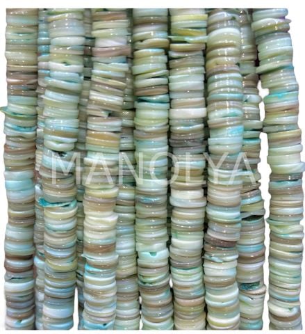 10mm. AÇIK MAVİ SEDEF DİZİ