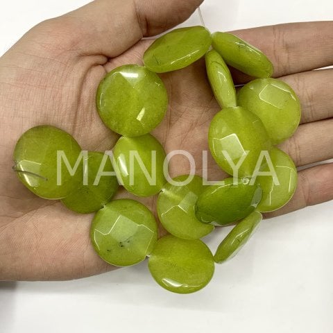 2,5cm. FASET KESİM FISTIK YEŞİLİ CEYT