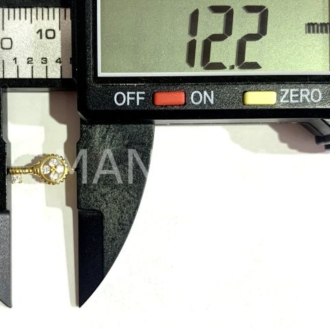 1,2cm. ZİRKON DETAYLI ANAHTAR