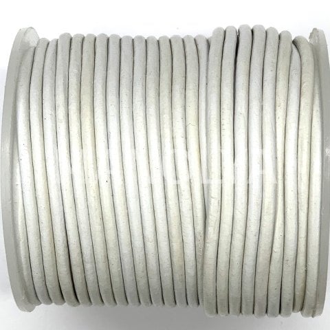 2,5mm. BEYAZ DERİ