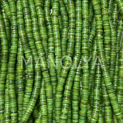 6mm. YEŞİL SEDEF DİZİ