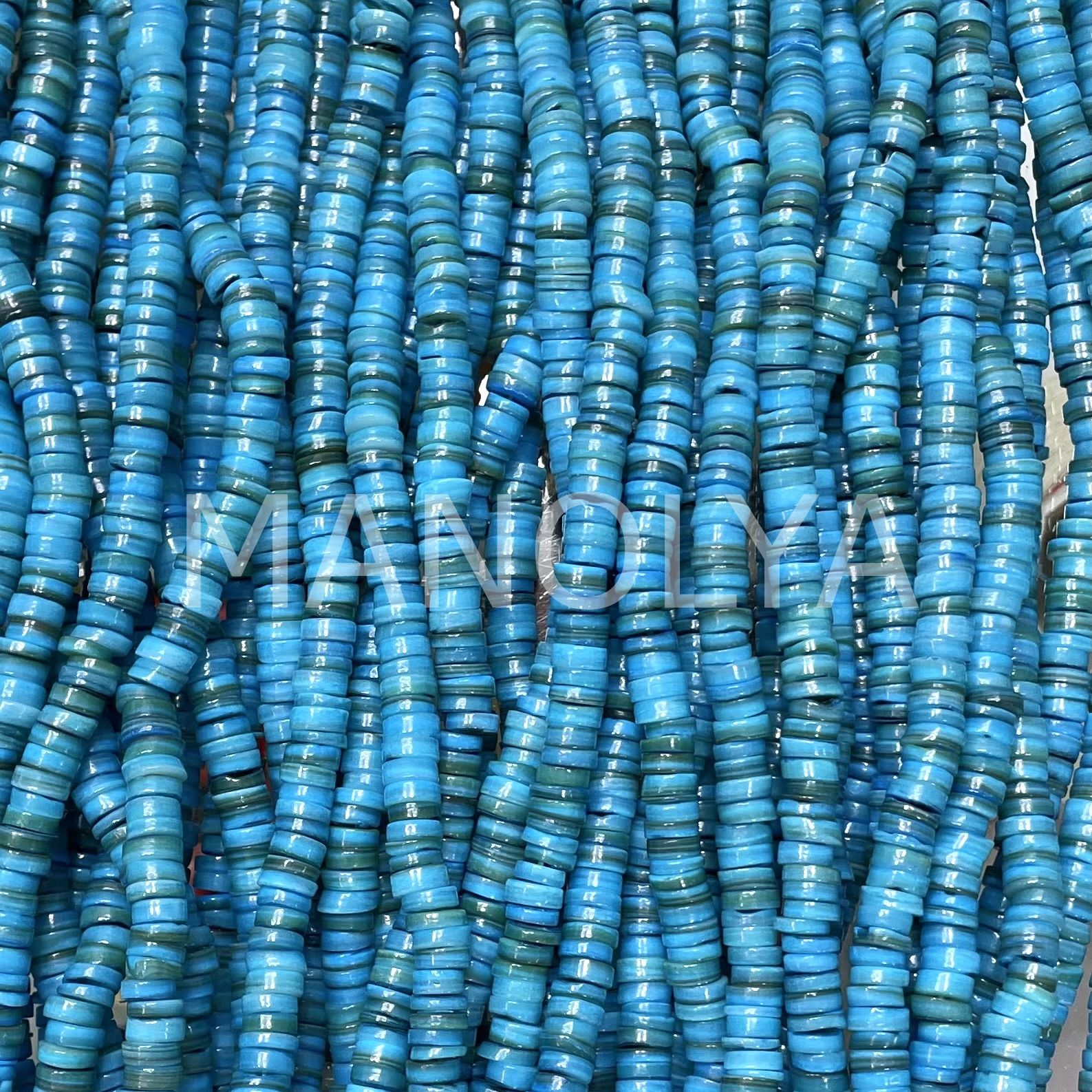 6mm. MAVİ SEDEF DİZİ
