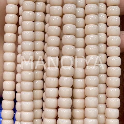 6x8mm. PUDRA SİLİNDİR KRİSTAL