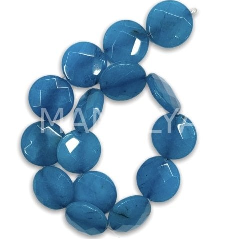 2,5cm. FASET KESİM MAVİ CEYT