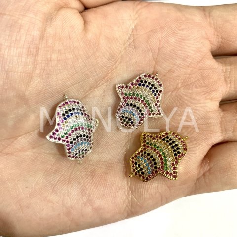 2,5cm. RENGARENK ZİRKON KAPLAMA FATMA ELİ