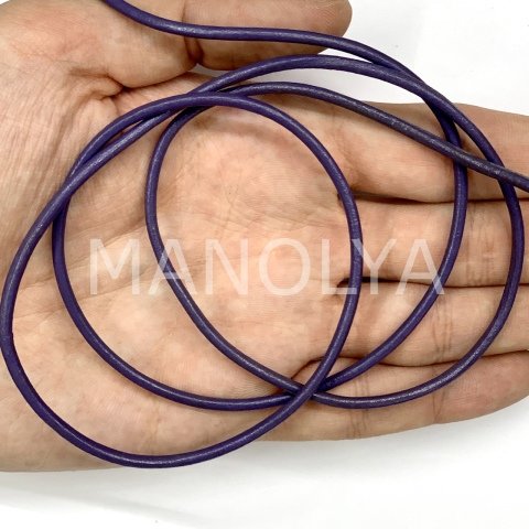 2,5mm. MOR DERİ