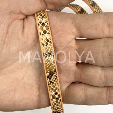 1cm. TURUNCU YASSI DERİ