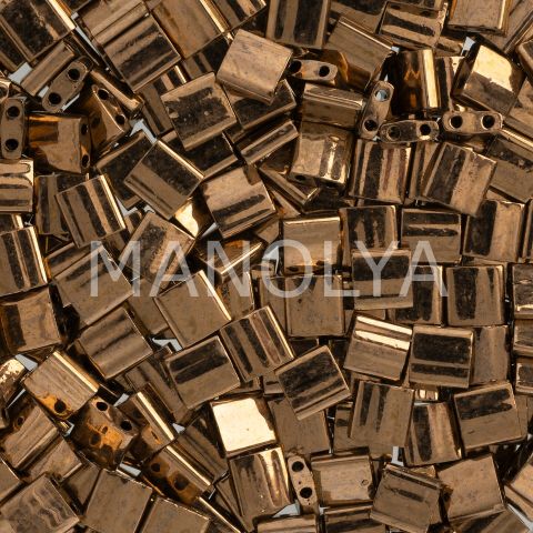 TL457 Miyuki Tila Metallic Bronze (Tam Tila 457)