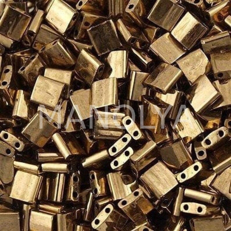 TL457 Miyuki Tila Metallic Bronze (Tam Tila 457)