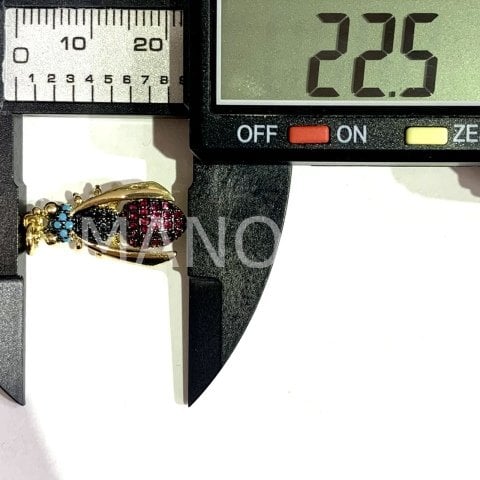 2,2cm. BÜYÜK ZİRKON KAPLI ARILAR